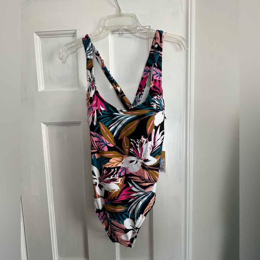 NWT Kona Sol Tropical Floral Swimsuit